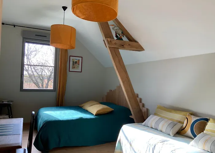 בית נופש La Grange Des Loges Boucé